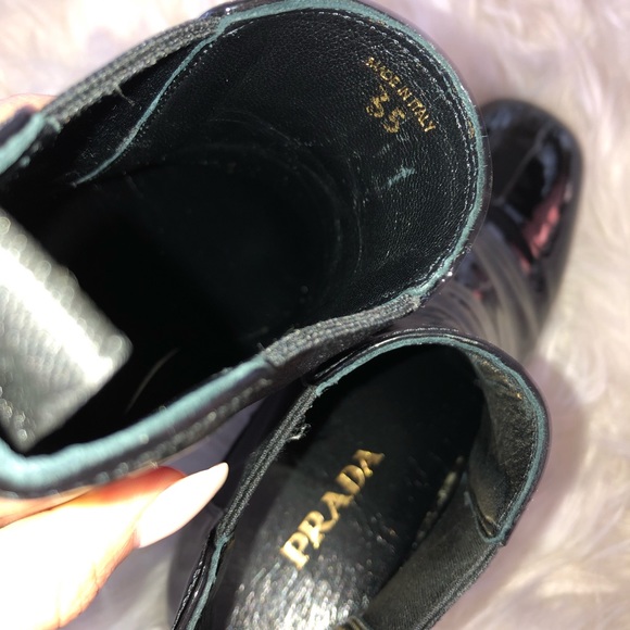 Prada Patent Leather Booties - Picture 5 of 8